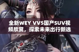 全新WEY VV5国产SUV视频欣赏，探索未来出行新选择