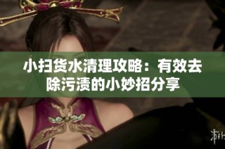 小扫货水清理攻略：有效去除污渍的小妙招分享