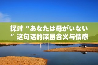 探讨“あなたは母がいない”这句话的深层含义与情感解析