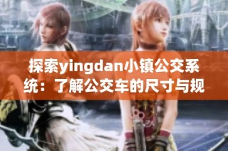 探索yingdan小镇公交系统：了解公交车的尺寸与规划设计