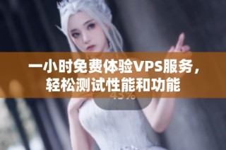 一小时免费体验VPS服务，轻松测试性能和功能