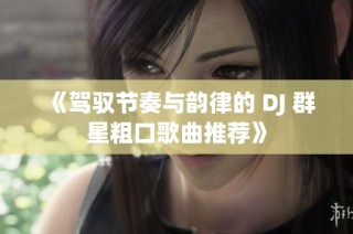 《驾驭节奏与韵律的 DJ 群星粗口歌曲推荐》