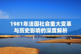 1981年法国社会重大变革与历史影响的深度解析