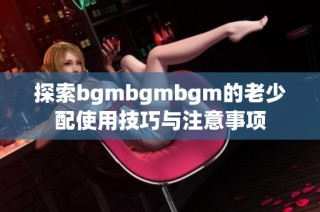 探索bgmbgmbgm的老少配使用技巧与注意事项