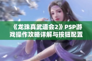 《龙珠真武道会2》PSP游戏操作攻略详解与按钮配置解析