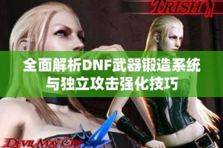 全面解析DNF武器锻造系统与独立攻击强化技巧