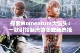 探索Momentum大馒头：一款引领潮流的美味新选择