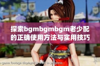 探索bgmbgmbgm老少配的正确使用方法与实用技巧