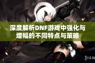 深度解析DNF游戏中强化与增幅的不同特点与策略