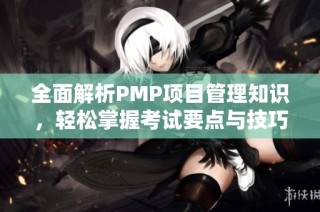 全面解析PMP项目管理知识，轻松掌握考试要点与技巧