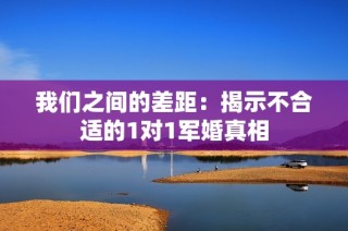 我们之间的差距：揭示不合适的1对1军婚真相