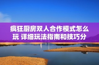 疯狂厨房双人合作模式怎么玩 详细玩法指南和技巧分享