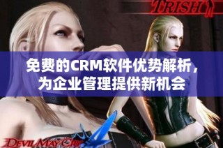 免费的CRM软件优势解析，为企业管理提供新机会