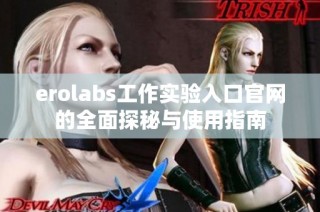 erolabs工作实验入口官网的全面探秘与使用指南