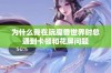 为什么我在玩魔兽世界时总遇到卡顿和花屏问题