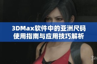 3DMax软件中的亚洲尺码使用指南与应用技巧解析