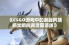 《CSGO游戏中的暴躁阿姨搞笑瞬间高清国语版》