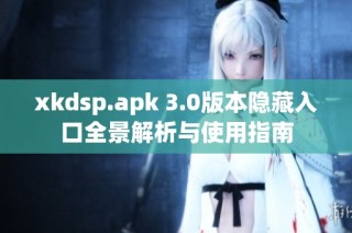 xkdsp.apk 3.0版本隐藏入口全景解析与使用指南