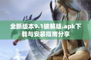 全新版本9.1破解版.apk下载与安装指南分享