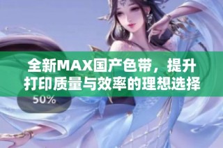 全新MAX国产色带，提升打印质量与效率的理想选择