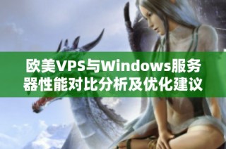 欧美VPS与Windows服务器性能对比分析及优化建议