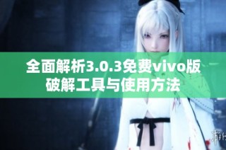 全面解析3.0.3免费vivo版破解工具与使用方法