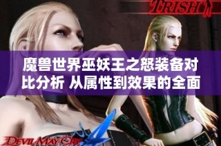 魔兽世界巫妖王之怒装备对比分析 从属性到效果的全面探讨