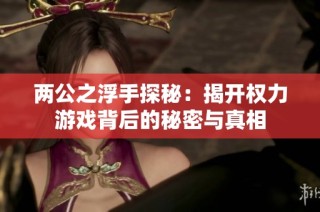 两公之浮手探秘：揭开权力游戏背后的秘密与真相