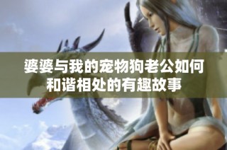 婆婆与我的宠物狗老公如何和谐相处的有趣故事