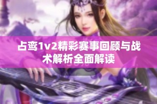 占鸾1v2精彩赛事回顾与战术解析全面解读