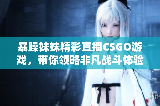 暴躁妹妹精彩直播CSGO游戏，带你领略非凡战斗体验