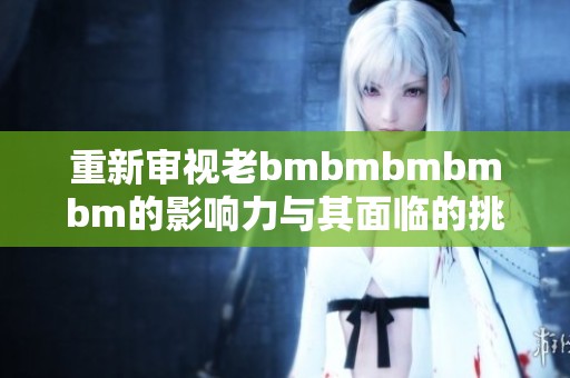 重新审视老bmbmbmbmbm的影响力与其面临的挑战