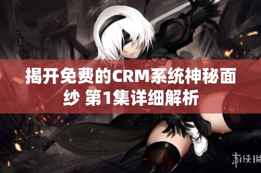 揭开免费的CRM系统神秘面纱 第1集详细解析