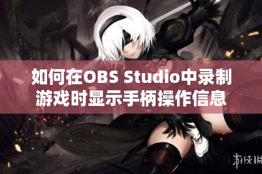 如何在OBS Studio中录制游戏时显示手柄操作信息