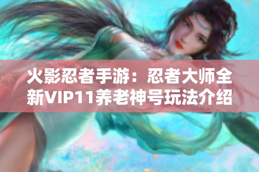 火影忍者手游：忍者大师全新VIP11养老神号玩法介绍！