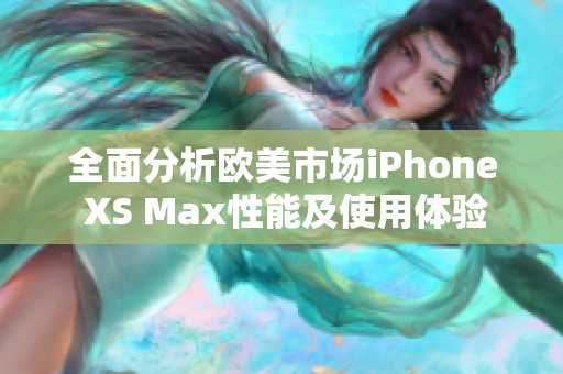 全面分析欧美市场iPhone XS Max性能及使用体验