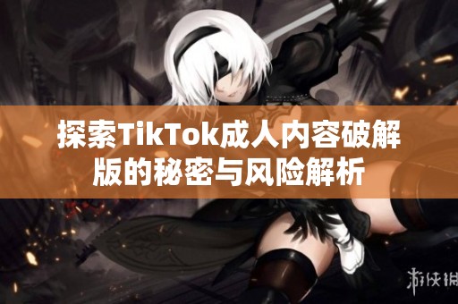 探索TikTok成人内容破解版的秘密与风险解析