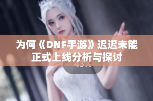 为何《DNF手游》迟迟未能正式上线分析与探讨