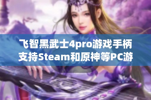 飞智黑武士4pro游戏手柄支持Steam和原神等PC游戏体验升级