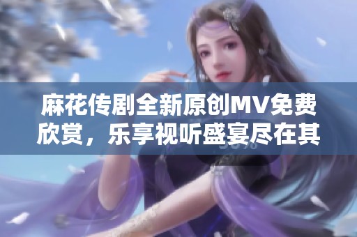 麻花传剧全新原创MV免费欣赏，乐享视听盛宴尽在其中