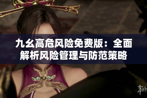 九幺高危风险免费版：全面解析风险管理与防范策略