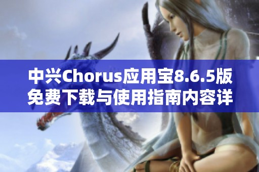 中兴Chorus应用宝8.6.5版免费下载与使用指南内容详解