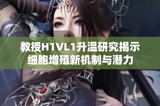 教授H1VL1升温研究揭示细胞增殖新机制与潜力