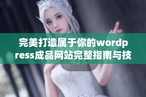 完美打造属于你的wordpress成品网站完整指南与技巧解析