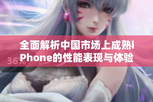 全面解析中国市场上成熟iPhone的性能表现与体验