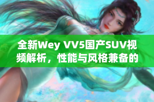 全新Wey VV5国产SUV视频解析，性能与风格兼备的选择