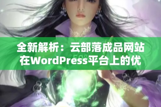 全新解析：云部落成品网站在WordPress平台上的优势与特点