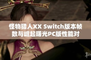 怪物猎人XX Switch版本帧数与崛起曙光PC版性能对比分析